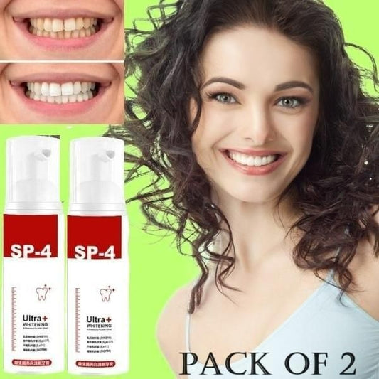 Sp-4 Ultra+ Teeth Whitening Toothpaste - Limited Stock 🚨