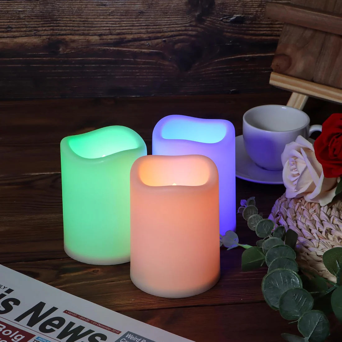 Flameless Candle Set