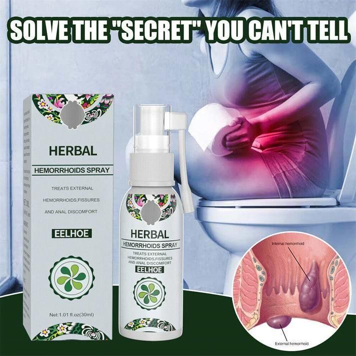 Curesafe Hemorrhoids Spray (Buy 1 Get 1 Free)