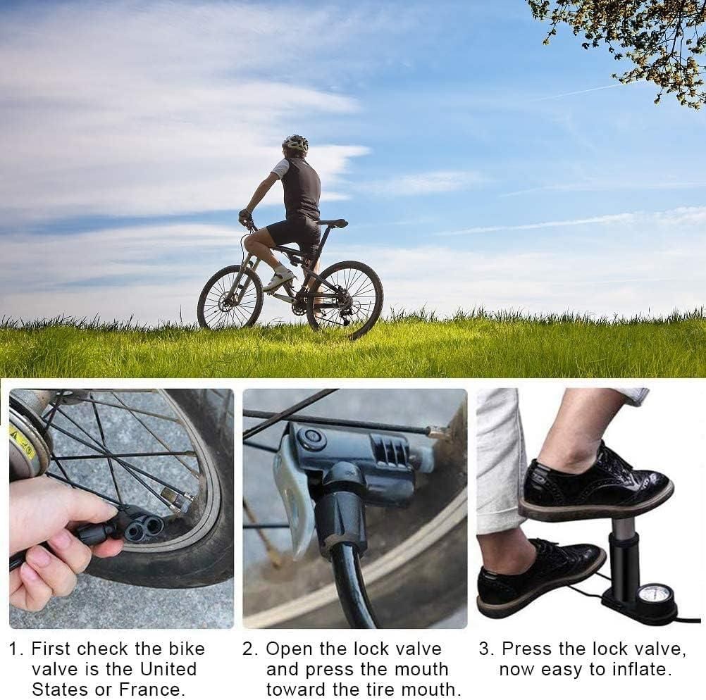 Portable Accurate Pressure Tire Floor Air Pump